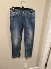 Diesel MATIC Wash 008N4 Stretch Skinny Denim Blue Jeans Size W25 L30