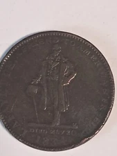1834 H.M.&E.I. Richards Jewelers Hard Times Token