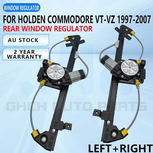 <!--F#f_0-->Pair Rear Electric Power Window Regulators Motor For VT VX VY VZ Sedan & Wagon<!--F/-->