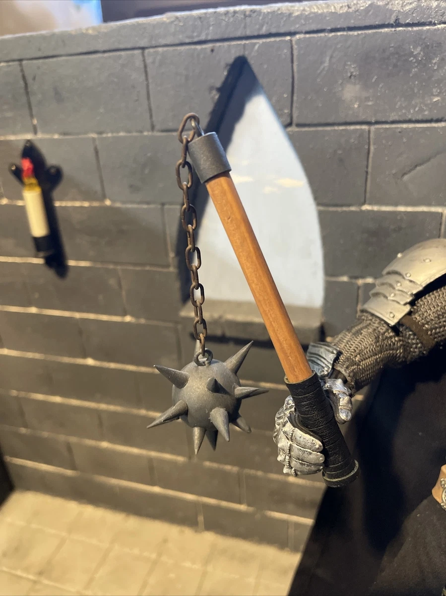 Custom 1/6 Gladiator Knight Mace Flail Spike Chain Ball | eBay