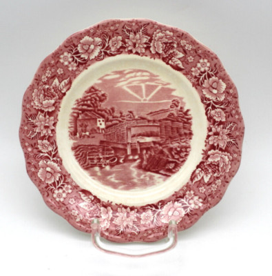Thames River Scenes Palissy Pottery Teller Platzteller Ø 20cm Old Windsor Locks