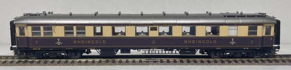 "Brawa H0 46436 Schnellzugwagen \"Rheingold\" 2.Klasse Drg Ep.Ii Digital Neu & Ovp"-image