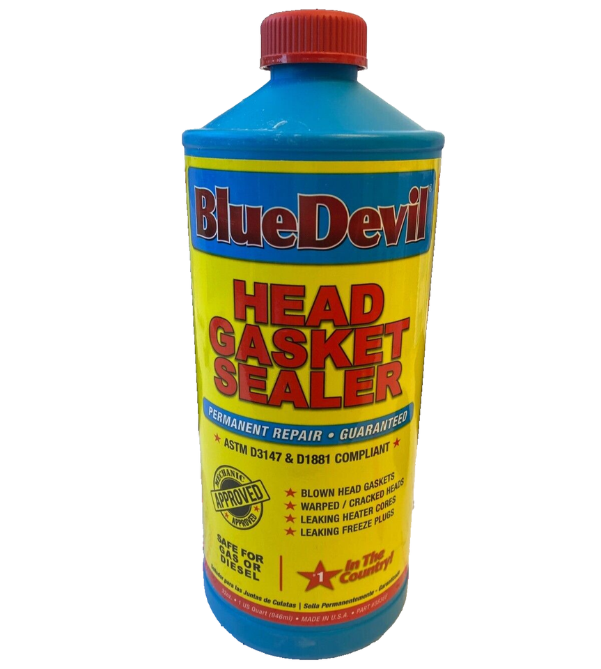 BlueDevil Head Gasket Sealer 38386 32 oz. PourNGo! w/ 2X Sealing