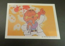 vintage garfield collector's album sticker 21