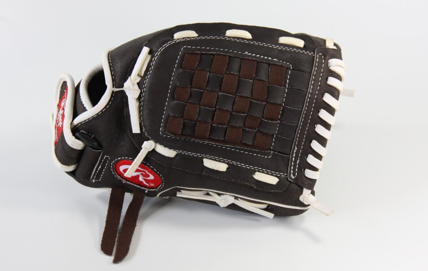 Rawlings HFP120BRW Girl's 12inch Leather Righthanded Softball Glove