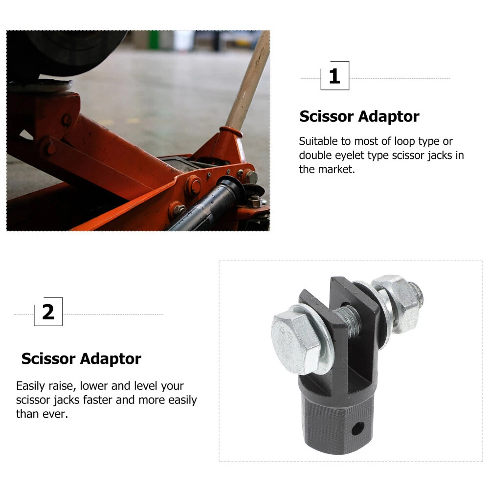 Scissor on sale jack adapter