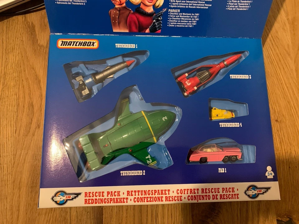 Matchbox Thunderbirds Rescue Pack , original verpackt - Bild 3 von 4
