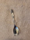 LION by Wallace/Frank Smith sterling silver ICE CREAM FORK 5.5"