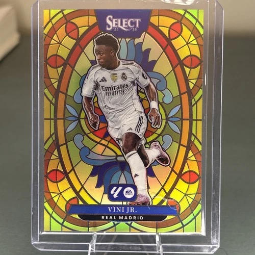 2025-26 Panini Select La Liga Vini Jr. Stained Glass #28 Case Hit