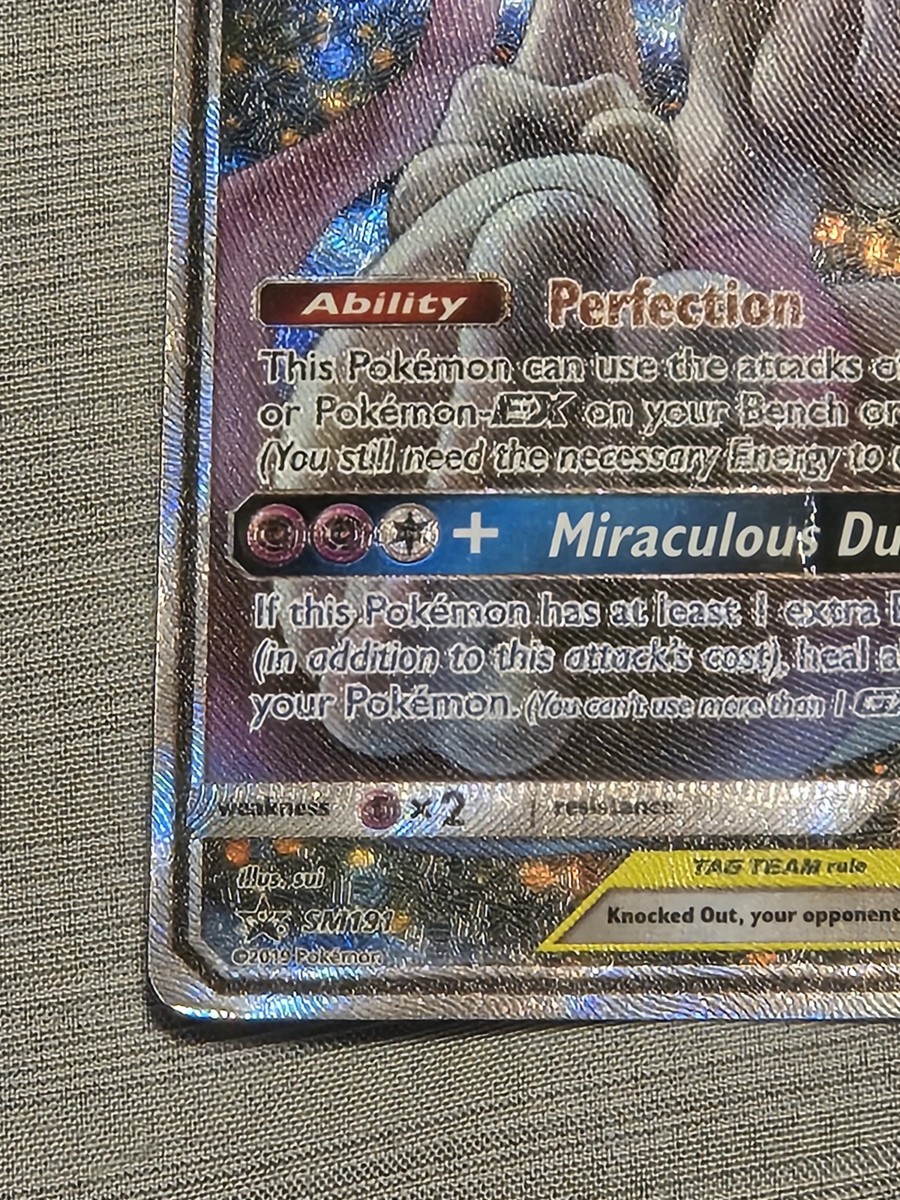 Pokémon Mewtwo and Mew GX Tag Team Card | eBay