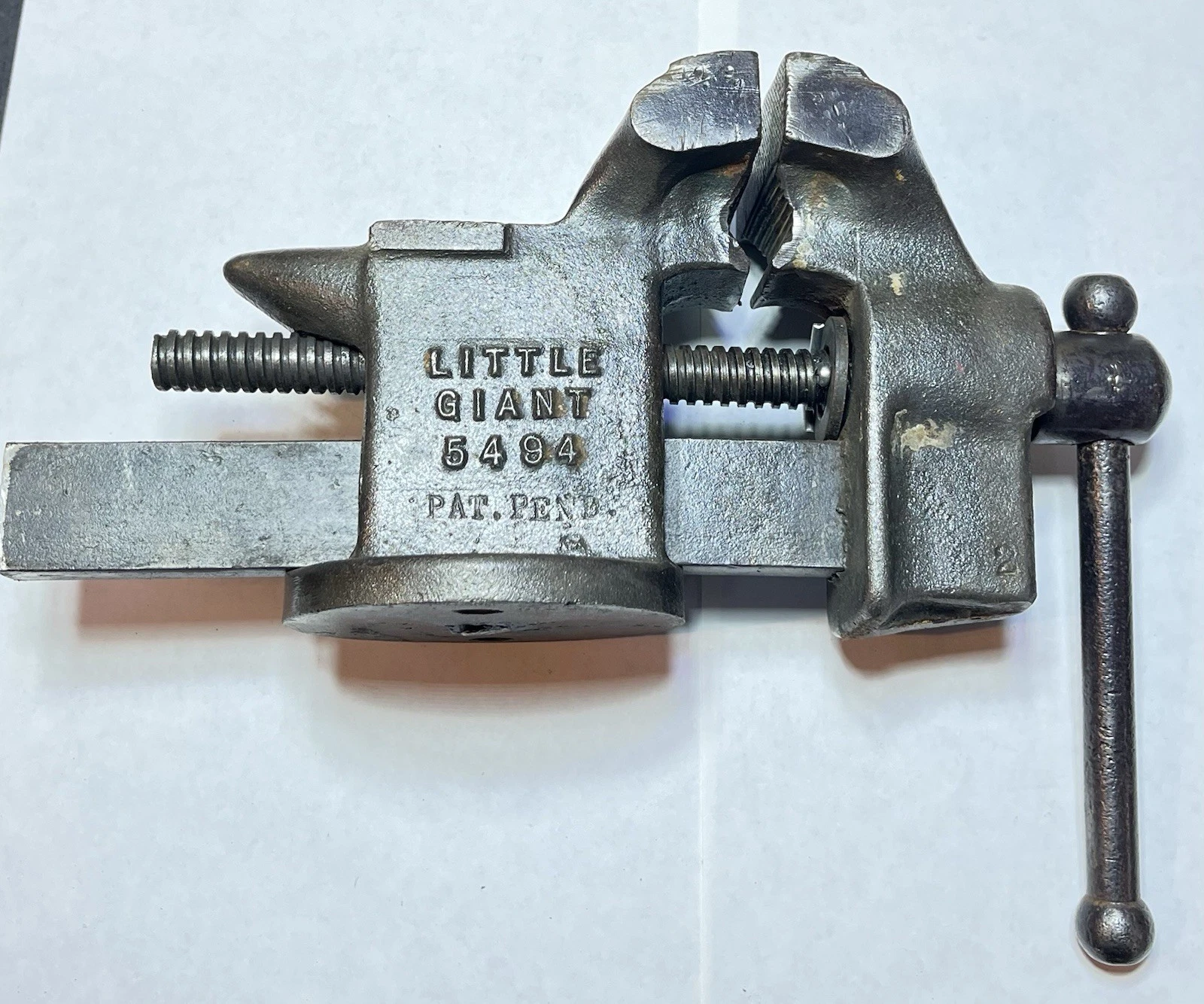 Vintage Little Giant Vise 5494 Used
