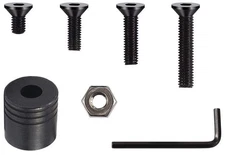 QD Rifle Sling Mounting Set Quick Detach Adapter Swivels Screw Stud Base Kit US