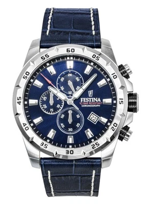 Montre-Bracelet Festina Timeless Quartz Cadran Bleu 100M F20692-2 Homme - Photo 1/4