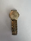 Timex vintage Men's Waterproof Shock Resistant Gold Silver Metal Wristwatch