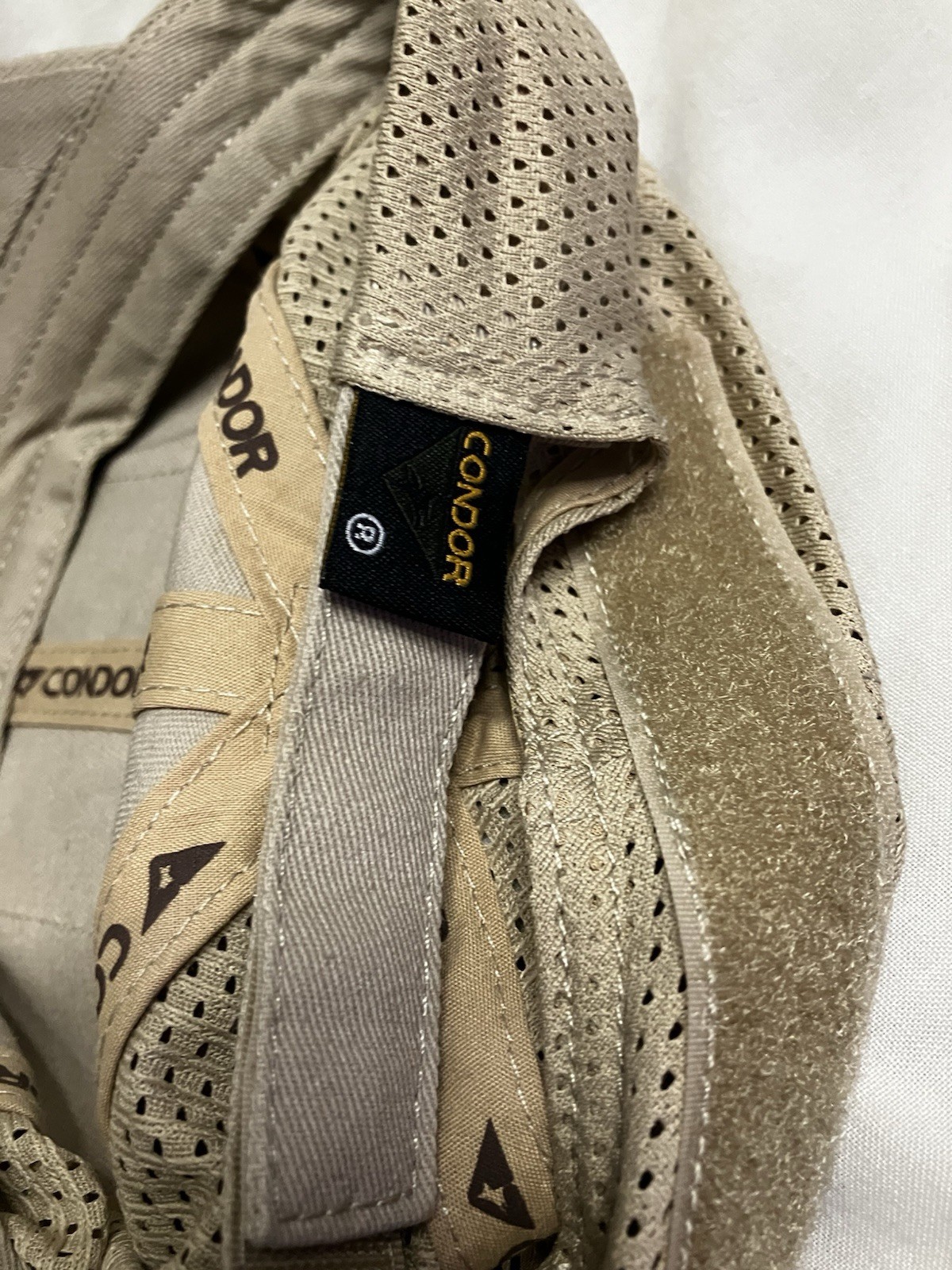 Condor Beige Contractor Patch Cap Adjustable Base… - image 4