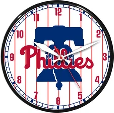 12.25"  Philadelphia Phillies MLB Wall Clock 0725