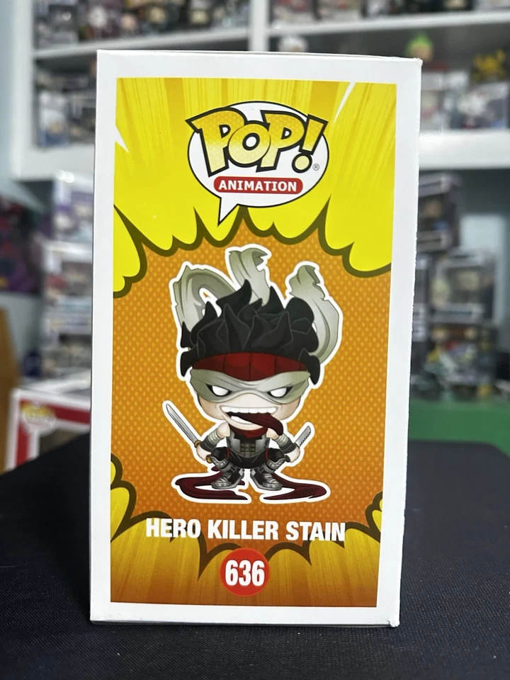 Funko Pop! #636 Hero Killer Stain My Hero Academia 2019 otoño edición limitada Foto 4 de 4