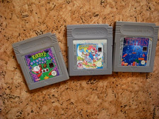 Thumbnail of ebay&reg; auction 198539124696 | Kirbys Pinball Land, Super Mario Land, Tetris. Gameboy