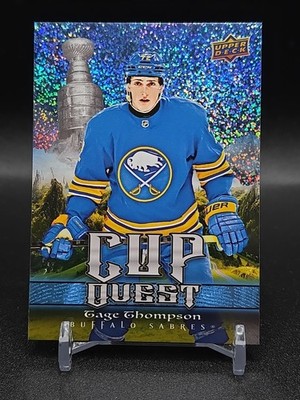 2025-26 upper deck series 1 cup quest # cq-17 Tage Thompson | eBay