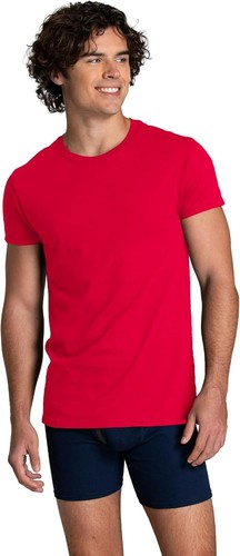 Men's 3-Pack Crew Tee Undershirts - Moisture-Wicking Comfort & Tag-Free Design - Picture 7 of 7