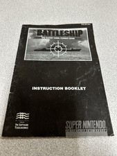 Battleship - Instruction Booklet (Super Nintendo Entertainment System)