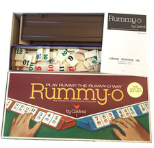 VINTAGE CARDINAL RUMMY-O GAME 1977 COMPLETE 900 MADE IN USA