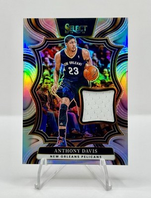 2024-25 Panini Select ANTHONY DAVID Silver Prizm GAME USED JERSEY PATCH SP