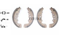 Bremsbackensatz Hinten Textar 91057600 FÜR Suzuki TrommelbremsbelÄGe