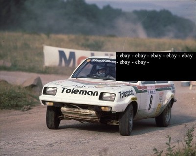 Jimmy McRae Vauxhall Chevette 1981 Hunsruck Rallye / Dia 6x7cm Kodak