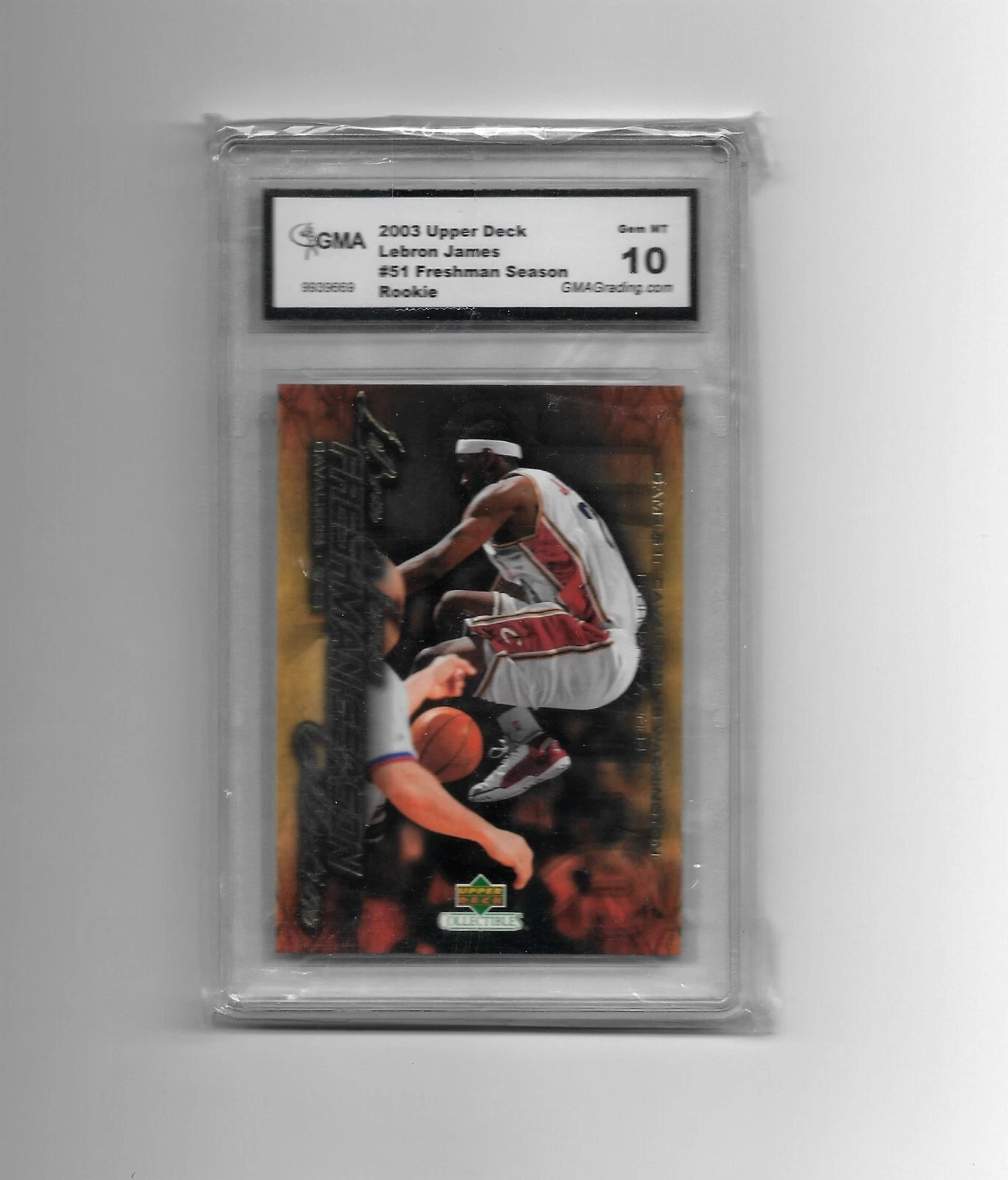 Lebron James trading card