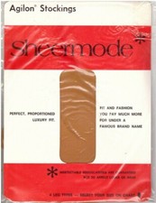 Vintage AGILON NOS Stockings One Size SHEERMODE