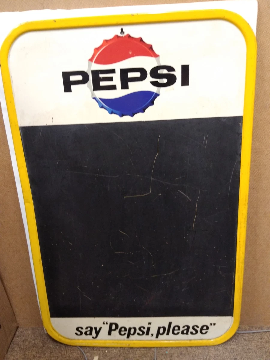 pepsi menu sign products for sale | eBay