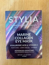 Stylia Marine Collagen Under Eye Patches Mask For Dark Circles & Puffy Eyes