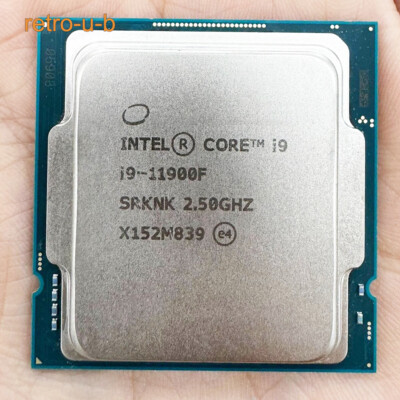 Intel Core i9-11900F LGA 1200 2.5GHz 8Cores 16Threads 65 W 16 MB CPU Processor
