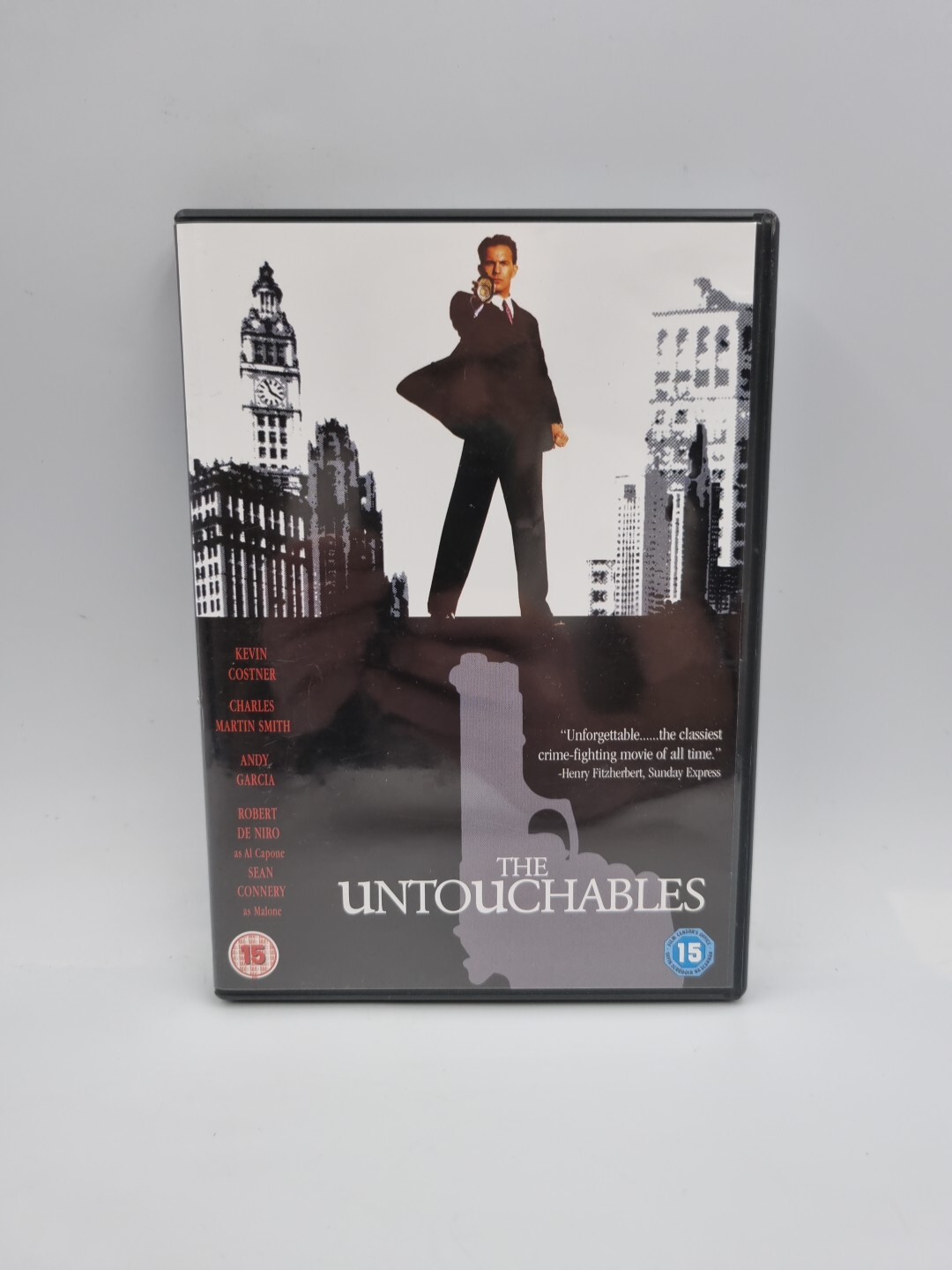 The Untouchables (DVD, 2004) Mint Disc - Kevin Costner - 15 Certificate Free P&P