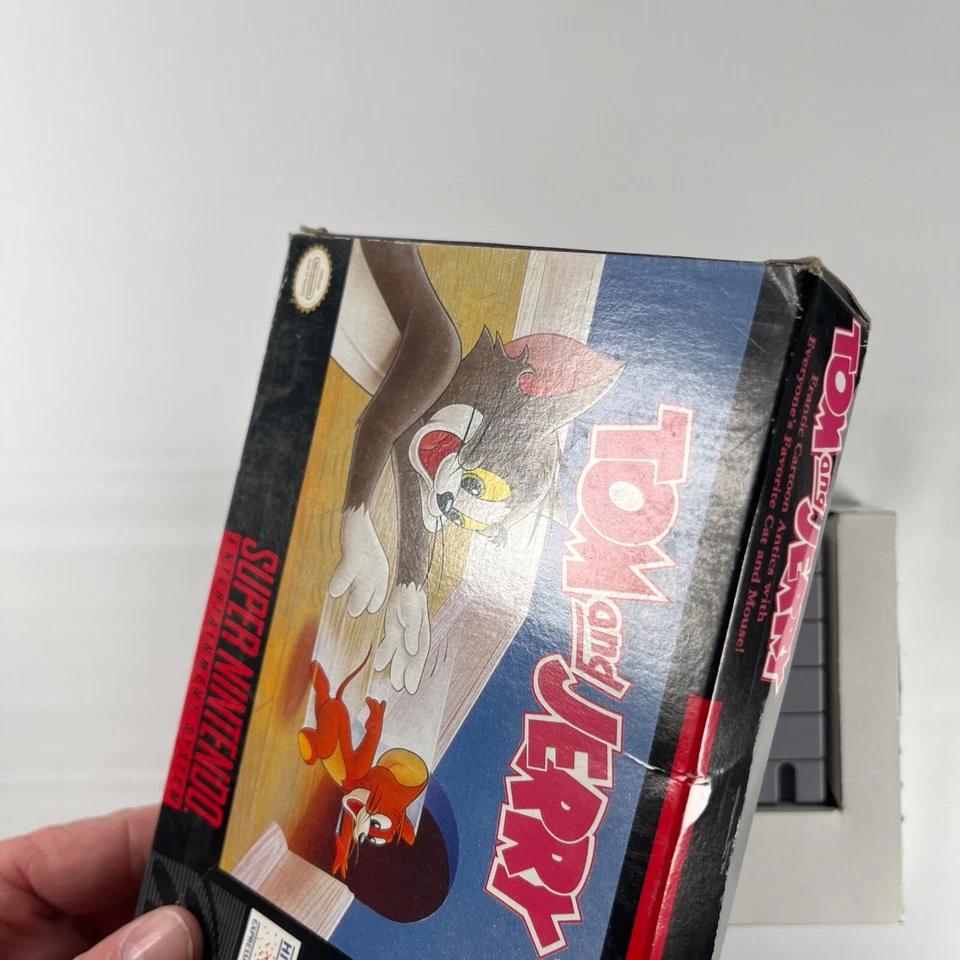 Tom and Jerry Super Nintendo SNES Complete w/ Case NO Manual - Image 4 of 4