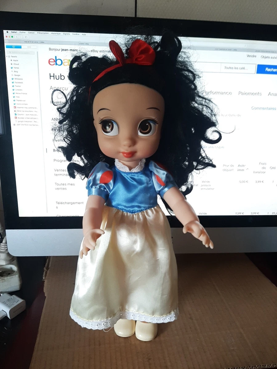 Doll Poupée animator Blanche Neige Snow White disney store