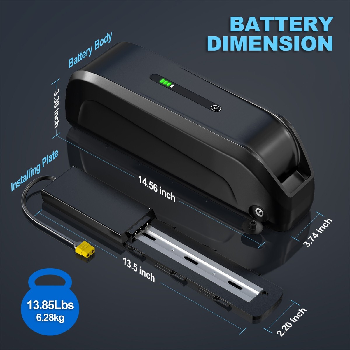 New 52V 20AH Battery for 0-2000W Motor battery | eBay