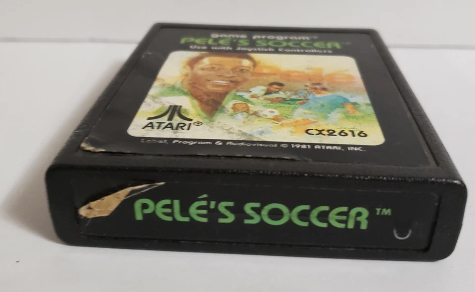 Pele's Soccer Atari 2600 1986 Atari Corp CX2616 UNTESTED  - Image 2 of 4