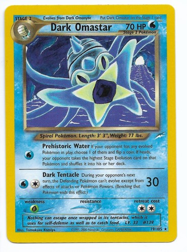 dark quilava pokemon card value Dark Quilava 39/105 Neo Destiny Regular