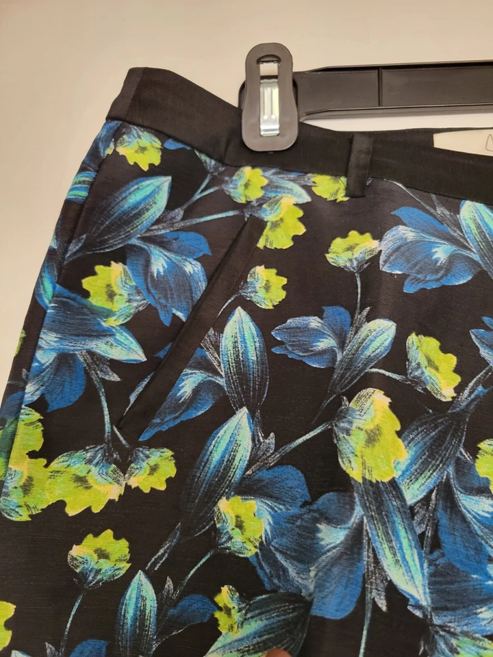Pantalones Joie Floral Lino y Seda NUEVOS ESTADOS Talla 6 Foto 4 de 4