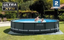 Intex 26325EH 16' x 48" Round Ultra XTR Above Ground Swimming Pool Kit