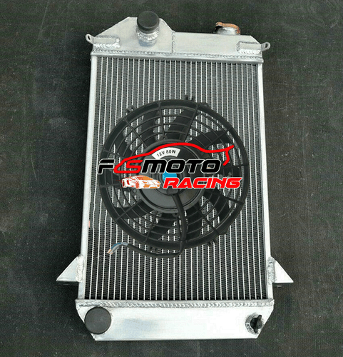 3ROW Aluminum radiator FOR TRIUMPH TR4 2.0L 1961 1962 1963 1964 1965 61 62 63 MT - Picture 4 of 9