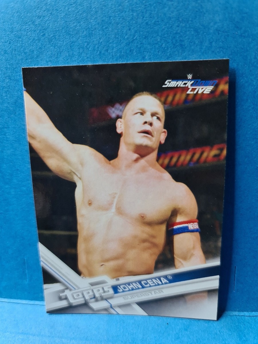 john cena card sleeves 2025 WWE Topps Historic 4th Chamber Win #25 The photo on John Cena's