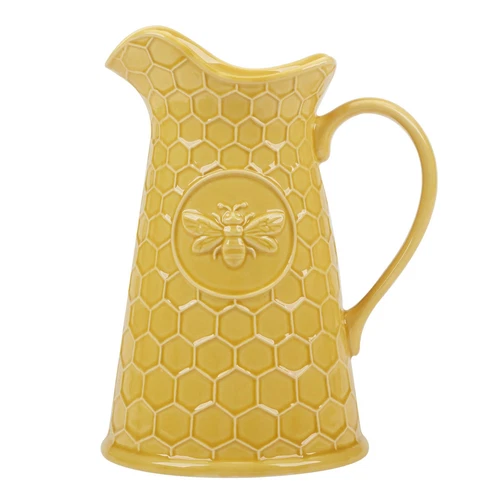 Pitcher French Bees Suzanne Nicoll Embossed Pitcher - Thumbnail 4