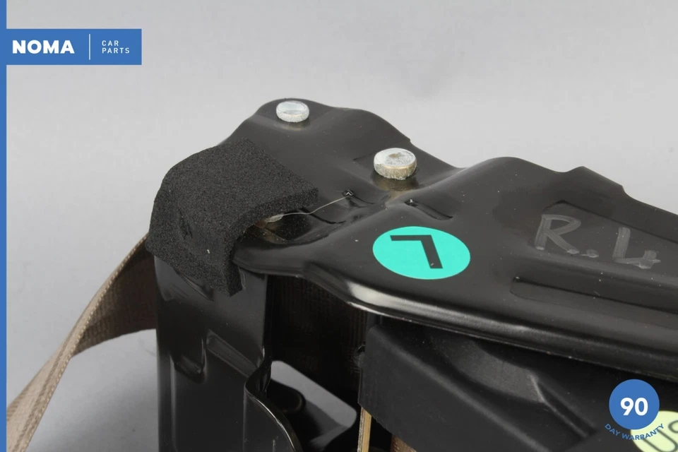 98-03 Jaguar XJ8 XJR Super V8 VDP retractor de cinturón de seguridad trasero izquierdo AEK HNC7067AD OEM Foto 2 de 4