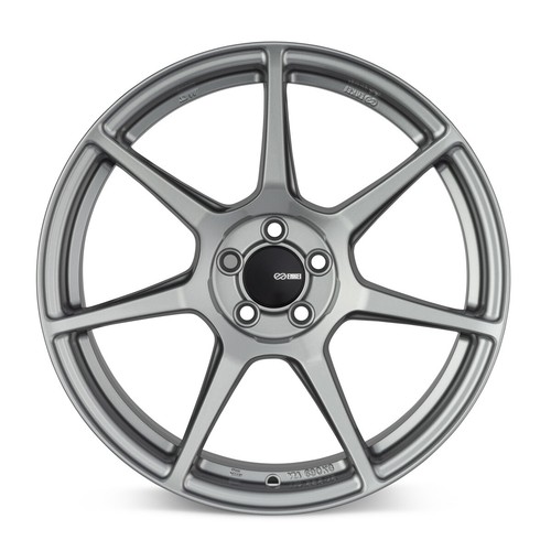 (1) 18x8.5 Enkei TFR 5x100 +45 Storm Gray Wheel - Bild 2 von 2