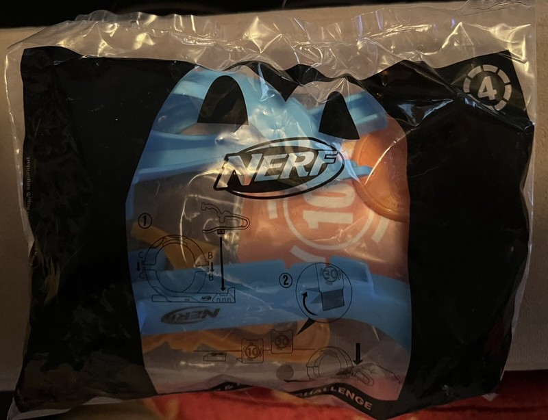 McDonalds Happy Meal For Nerf Loop & Launch Challenge Toy - #4