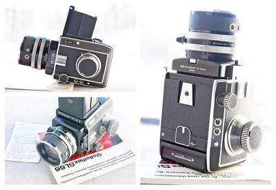 CLA'd & Film Tested Rolleiflex SL66 Medium Format + Zeiss Opton Sonnar 150mm