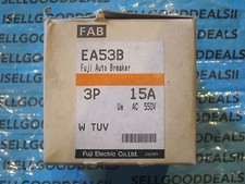 Fuji Electric EA53B Circuit Breaker 15 Amp New